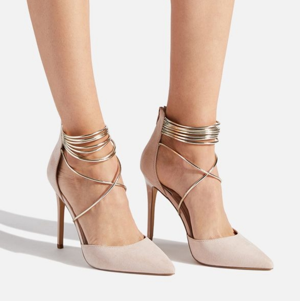 Shoedazzle Braelynn Strappy Criss-cross Stil…